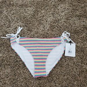 FINAL PRICE!!NWT Onia Erica Striped Lace-Up BOTTOM